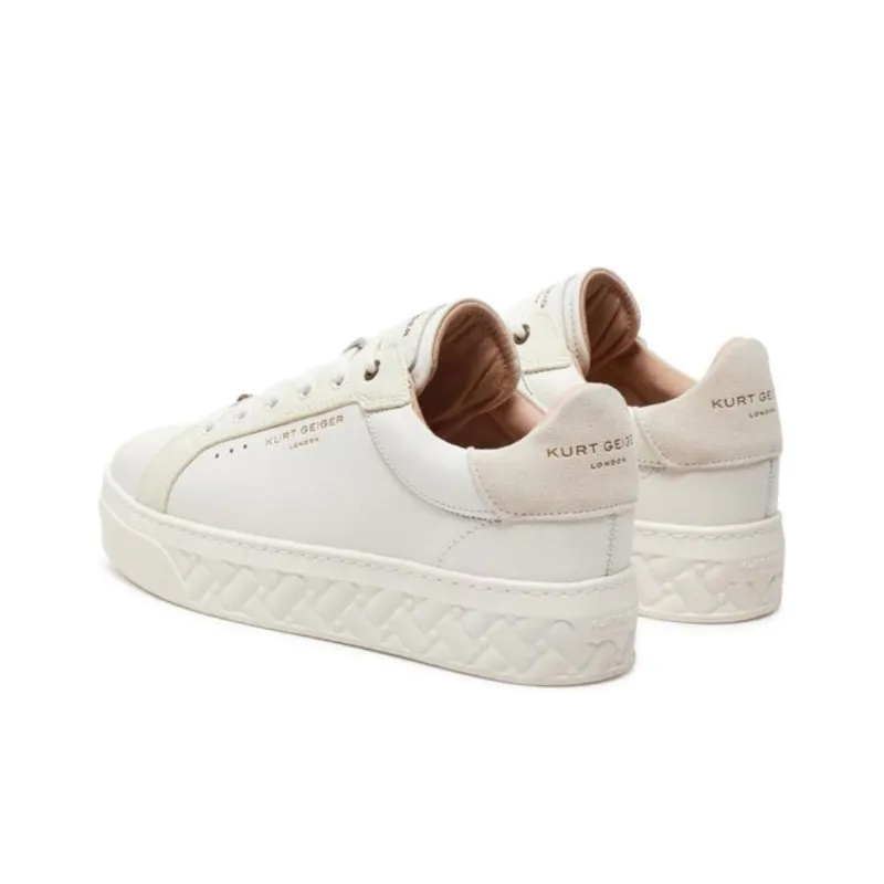 Kurt Geiger London Skateboard Shoes Women's White-4