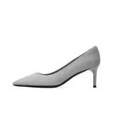 [Air Cotton]-Shiny Cow Leather-Gray-6.5cm[First Show]