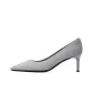 [Air Cotton]-Shiny Cow Leather-Gray-6.5cm[First Show]