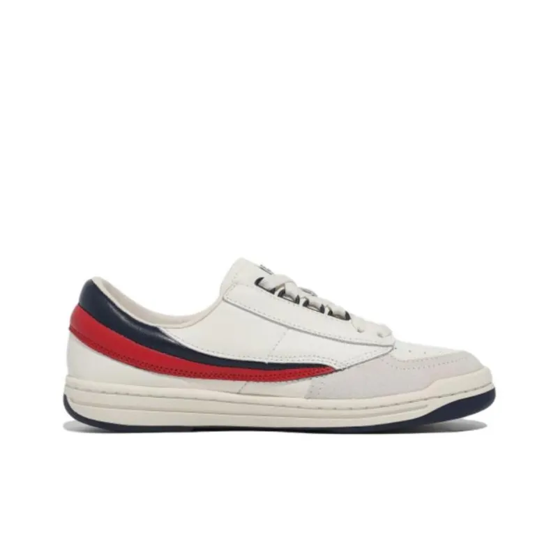 FILA Tennis 88 Abrasion Resistant Low Top Tennis Shoes Unisex White-1