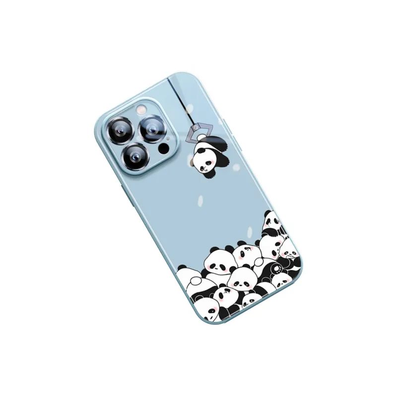 Sen Dog Glass Material Cute High End Niche Phone Cases Suitable For Apple 15Promax/Pro/Plus/14/13/12-25