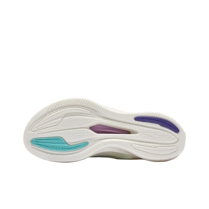 Erke Water Float 6MAX Running Shoes Women's Low Top Microcrystal White Jade Green-4