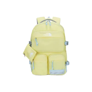 THE NORTH FACE Polyester Backpack Regular Unisex Swan Yellow