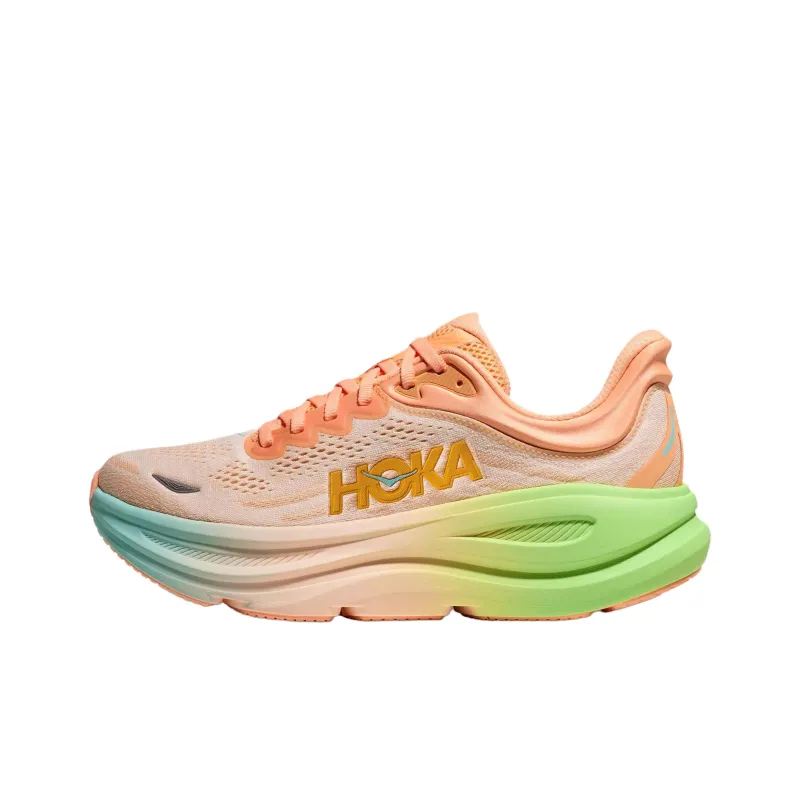 HOKA ONE ONE Bondi 9 Frost Pale Tangerine Women's-0