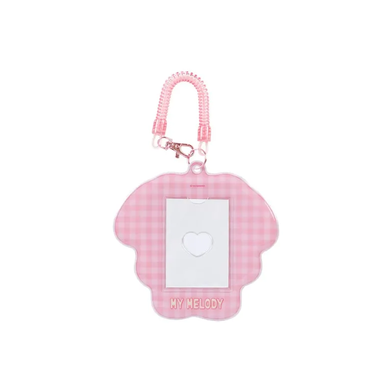 Sanrio PVC Card Holder Women's Pink White-1