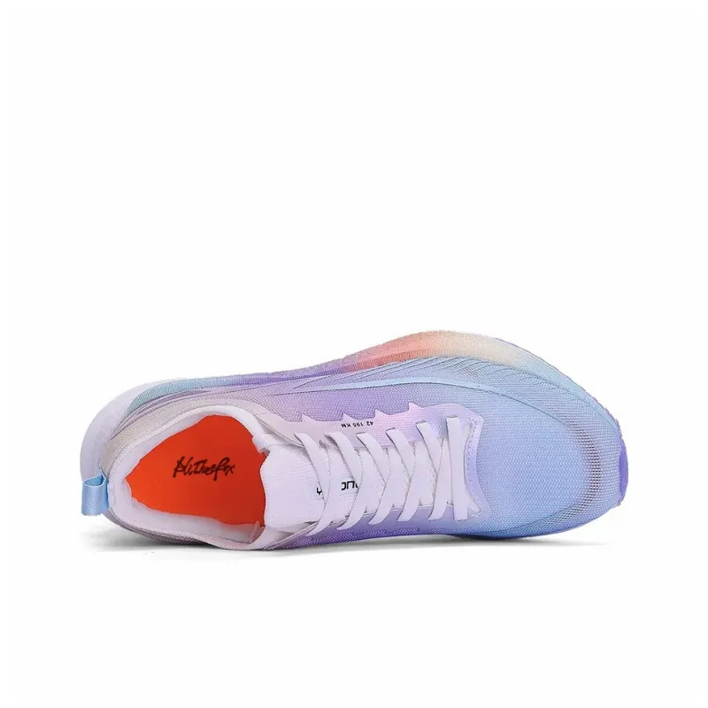 ALI THE FOX Running Shoes Men Low Top Gradient Blue-25
