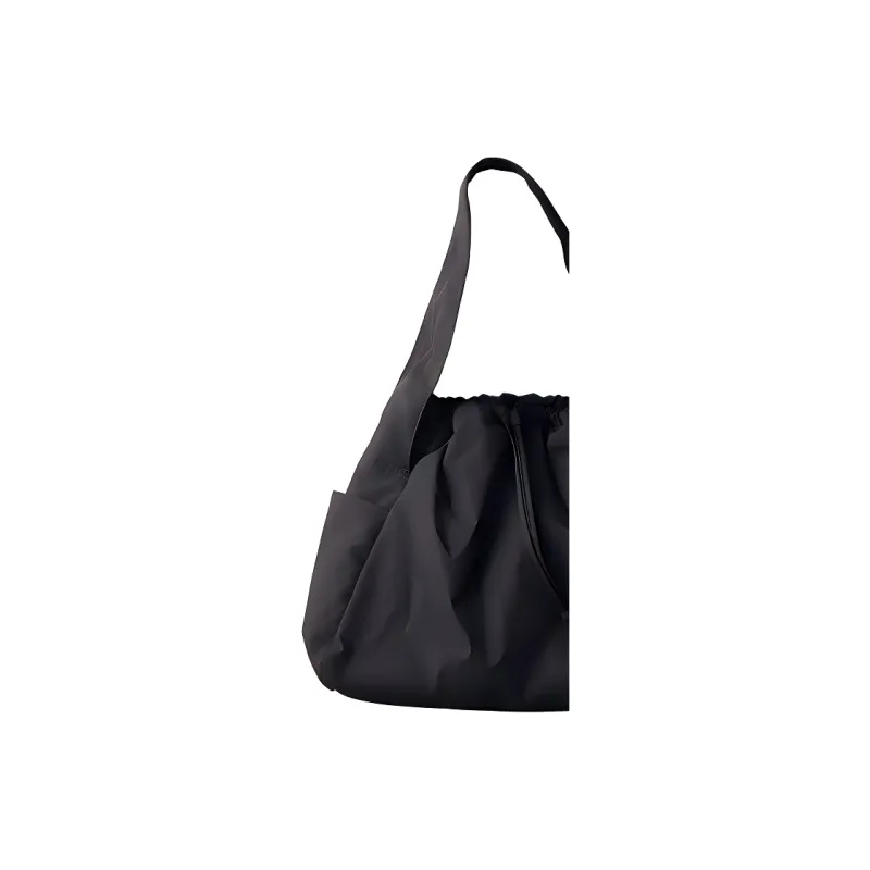 UNIQLO C Collection Polyester Shoulder Bag Unisex Black-2