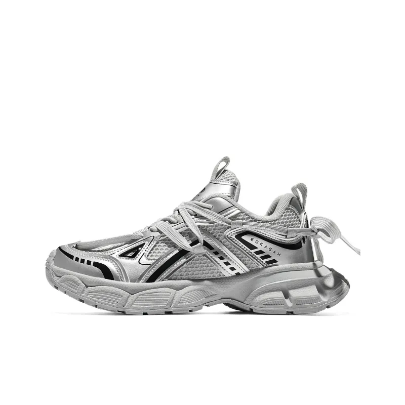 DIKENROK Height Increasing Abrasion Resistant Lightweight Breathable Slip Resistant Low Top Chunky Sneakers Unisex-0