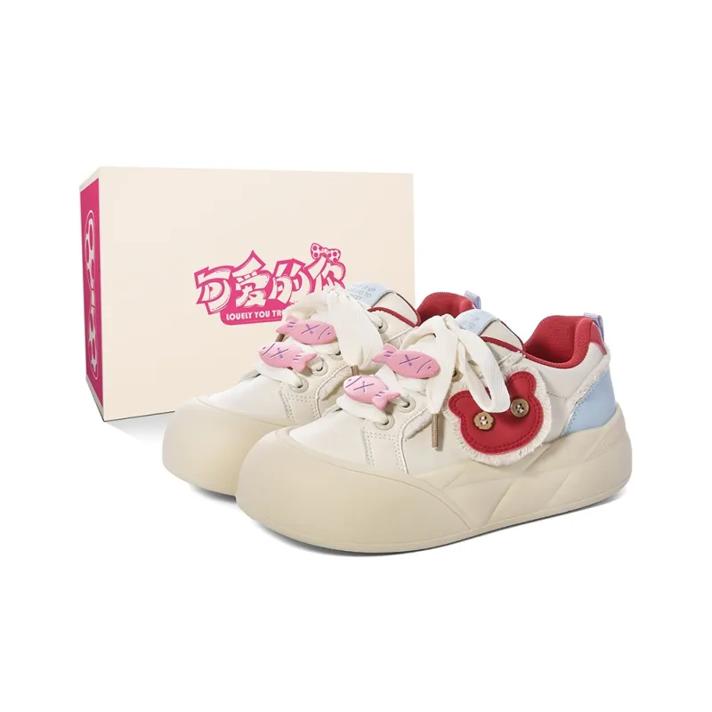 Lovely You Lightweight Anti-Slip Low-Top Skateboard Shoes Women's-60