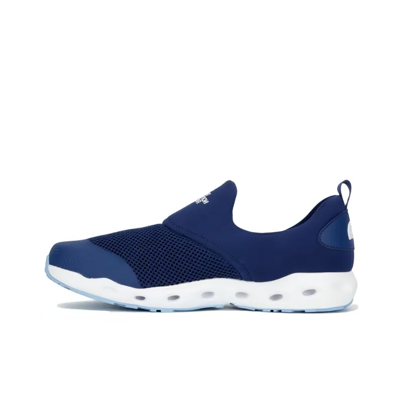 THE NORTH FACE Summer Slip On Anti Slip Wear Resistant Low Top Casual Shoes Unisex Blue-0