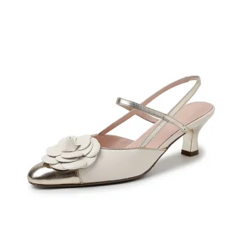 Bai Shiting Slim Heel High Heels 5.5cm Women's