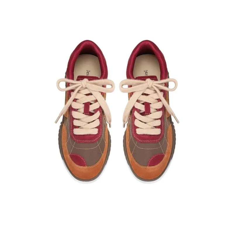 JESSICA SOPHIA Anti Slip Wear Resistant Low Top Casual Shoes Women's-4