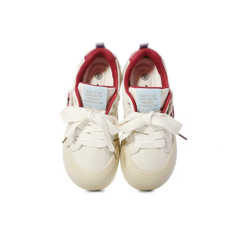 Lovely You Lightweight Anti-Slip Low-Top Skateboard Shoes Women's-51