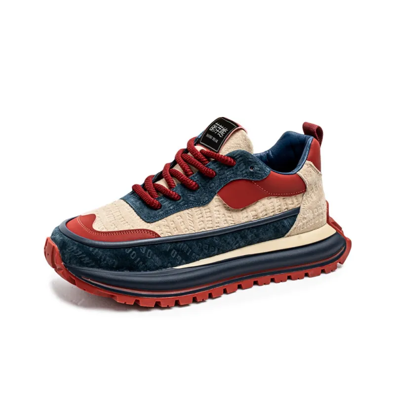 Budding Bear Anti Slip And Wear Resistant Lightweight Rebound Low Top Casual Shoes Men's-1