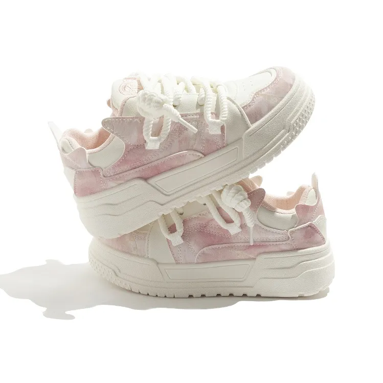 MEAKKEA Lightweight And Wear resistant Low Top Skateboard Shoes Women's-17