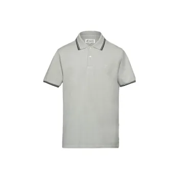 Maison Margiela Logo Embroidered Polo Shirt