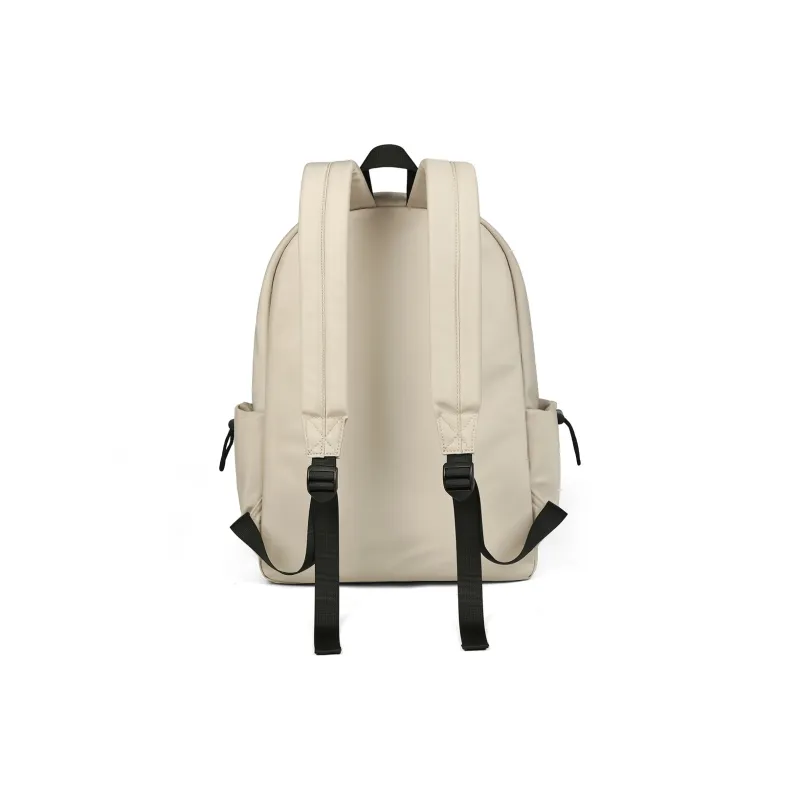 C°BANNER Fabric Backpack Large Size Unisex Black/Apricot-11