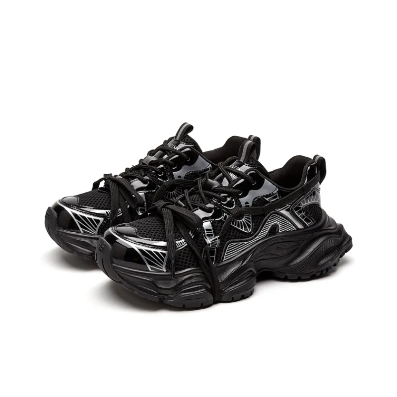 15 MINS Slip Resistant Low Top Chunky Sneakers Women's-9