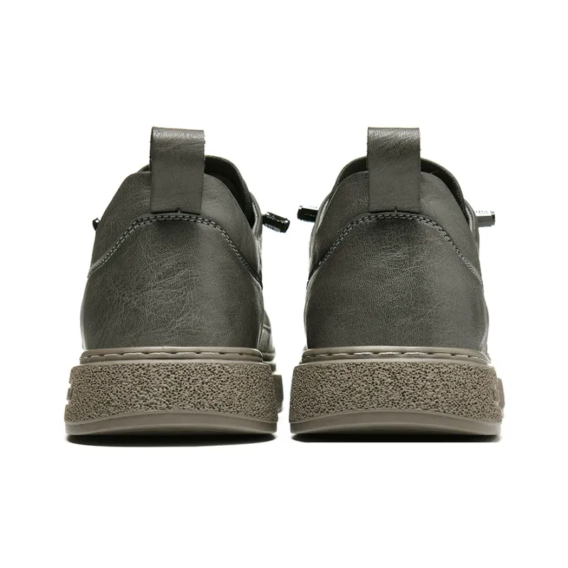 HLA Fashionable Comfortable Lace-Free Casual Shoes Classic And Versatile Low-Top Skateboard Shoes Men's-10