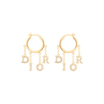 DIOR 10's Logo lettering Earrings