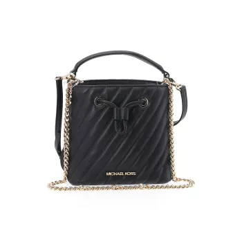 MICHAEL KORS Suri Sheepskin Crossbody Bag Shoulder Bag Mini Women's Black