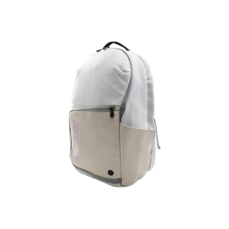 YONEX Badminton Racket Bags Can Hold 3 Rackets Backpack White Unisex-2