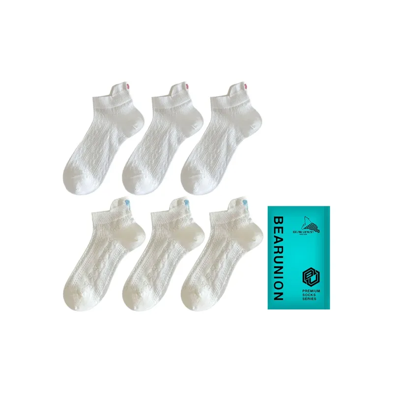 BEAR UNION Ankle Socks Women's Combo Set-23