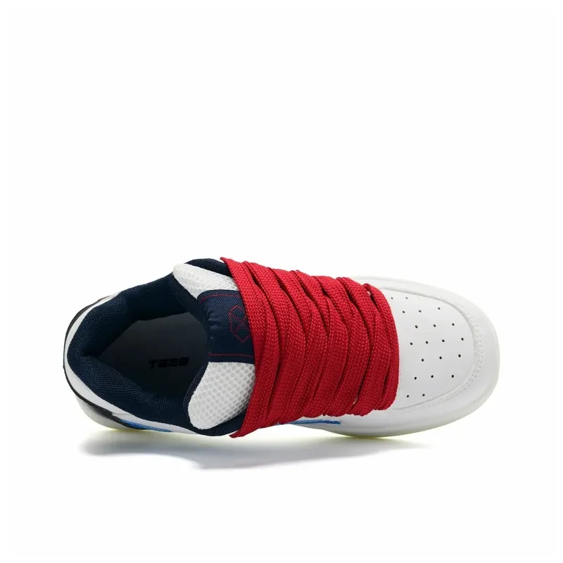 T628 Puffy Shoes Cushioned Wear-Resistant Lightweight Breathable Slip-Resistant Low-Top Skateboard Shoes Unisex-121
