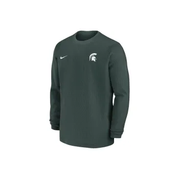 Nike Michigan State Spartans Sideline Coach Men's Nike College Long-Sleeve Top