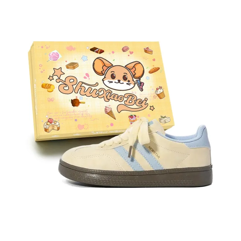 SHUXIAOBEI Vintage German Army Trainers Cushioning, Wear Resistant Low Top Skateboard Shoes Women's-35