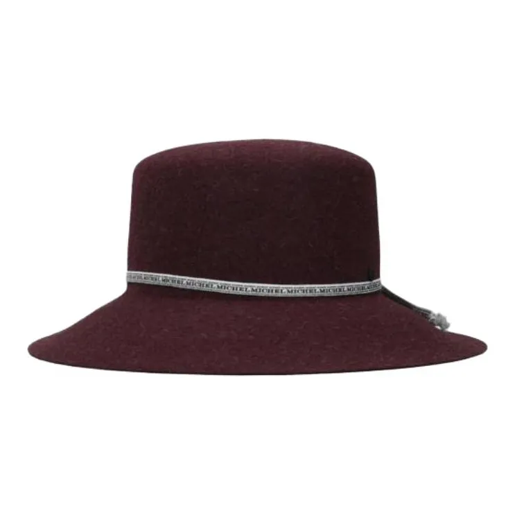 Maison Michel New Kendall Ribbon Detailed Bucket Hat-1