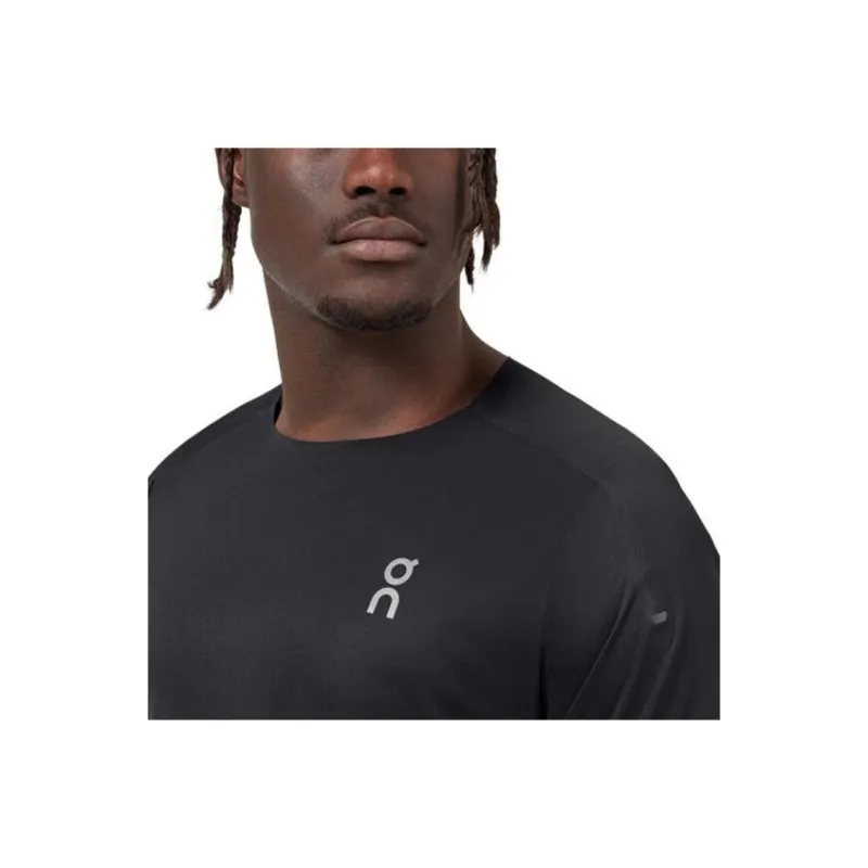 On T Shirts Men Black/Dark Gray-3