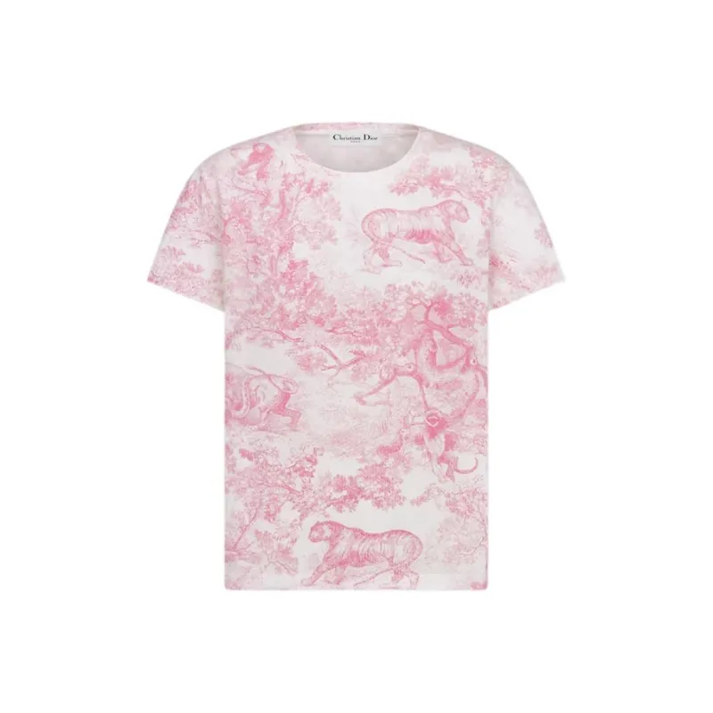 DIOR Dioriviera T Shirt Women's Cherry Blossom Pink-0