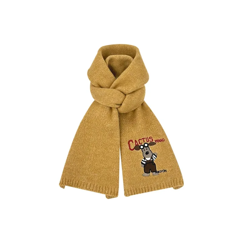 STUFFER Contains Wool Knit Scarves Unisex-19