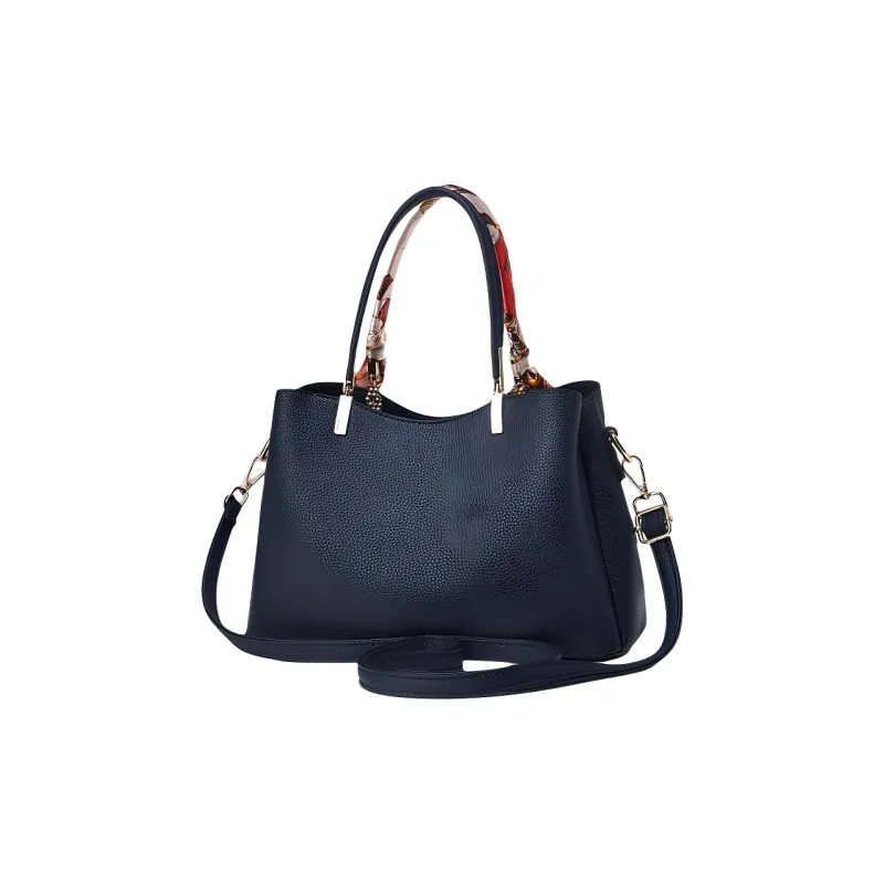 Dusen Kangaroo PU One Shoulder Handbag Women's Multicolor-6
