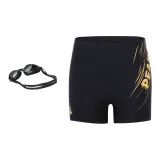 Black Gold+Swim Goggles
