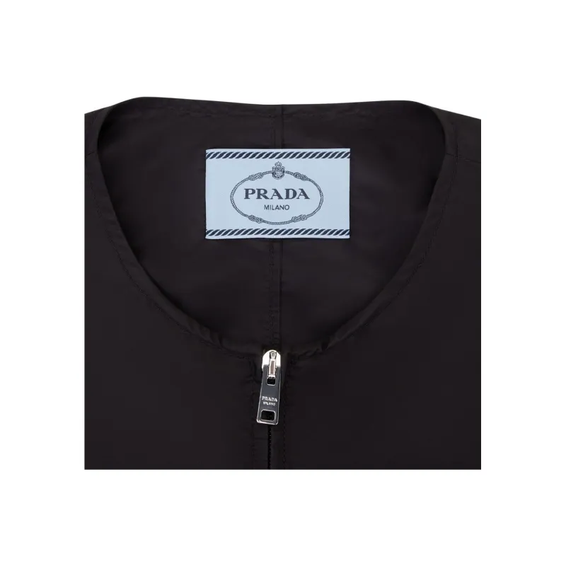 PRADA Sleeveless Dress Women's Black-2