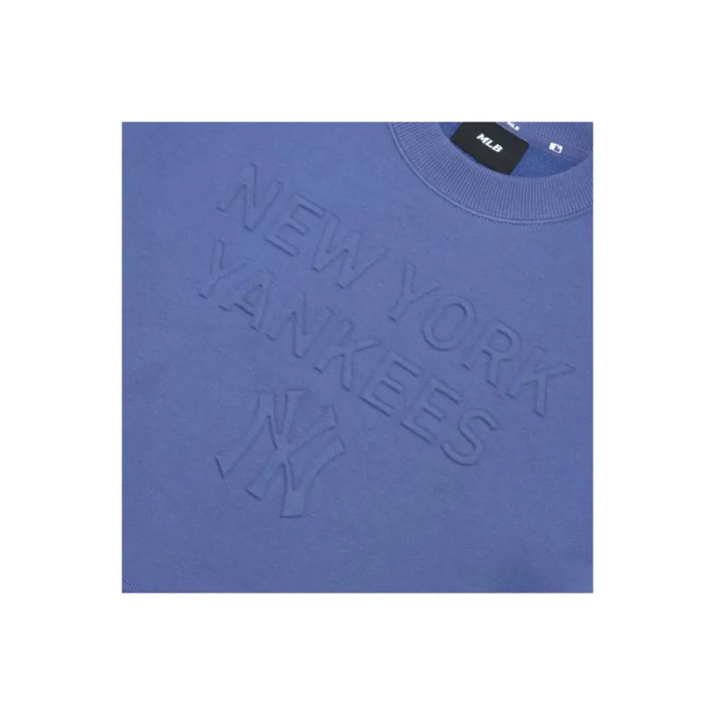 MLB New York Yankees Sweatshirts Women's Dark Blue-3