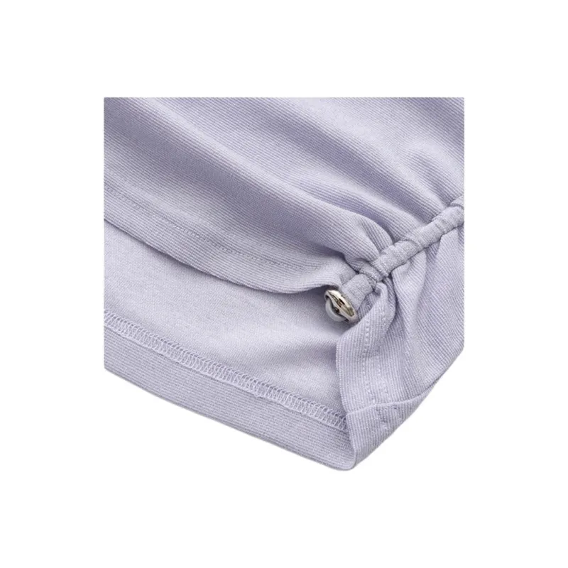 GIMING Crop Tops Women's Purple-2