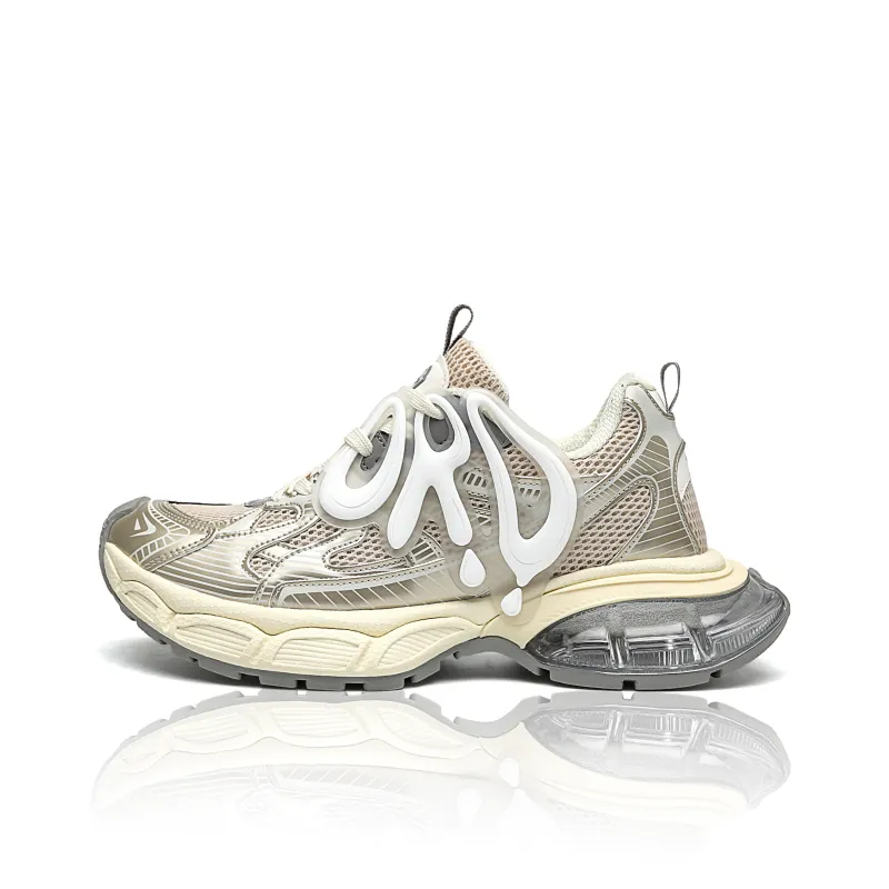 ORD Chunky Sneakers Unisex Low Top Champagne-0