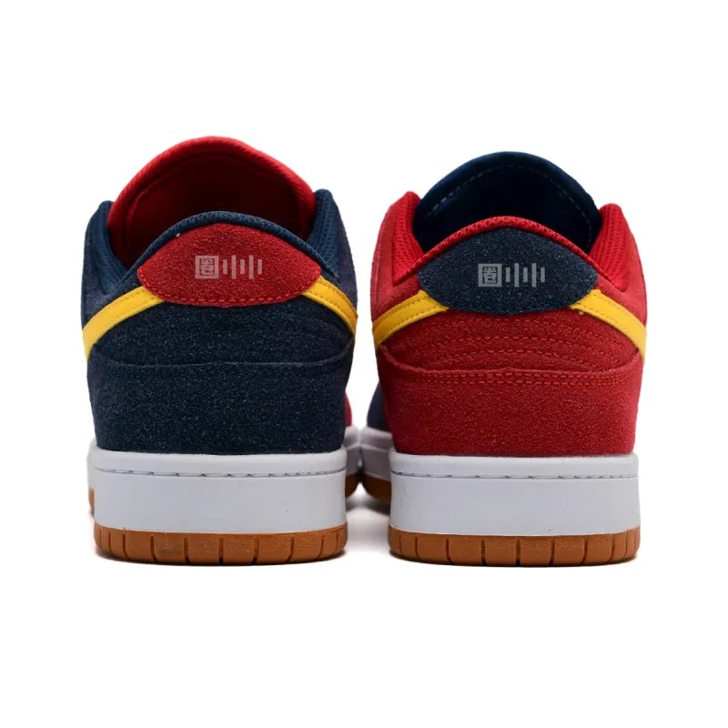 Circle Small Coverage Wear Resistant Lightweight Low Top Skateboard Shoes Unisex Mint Blue Red-11