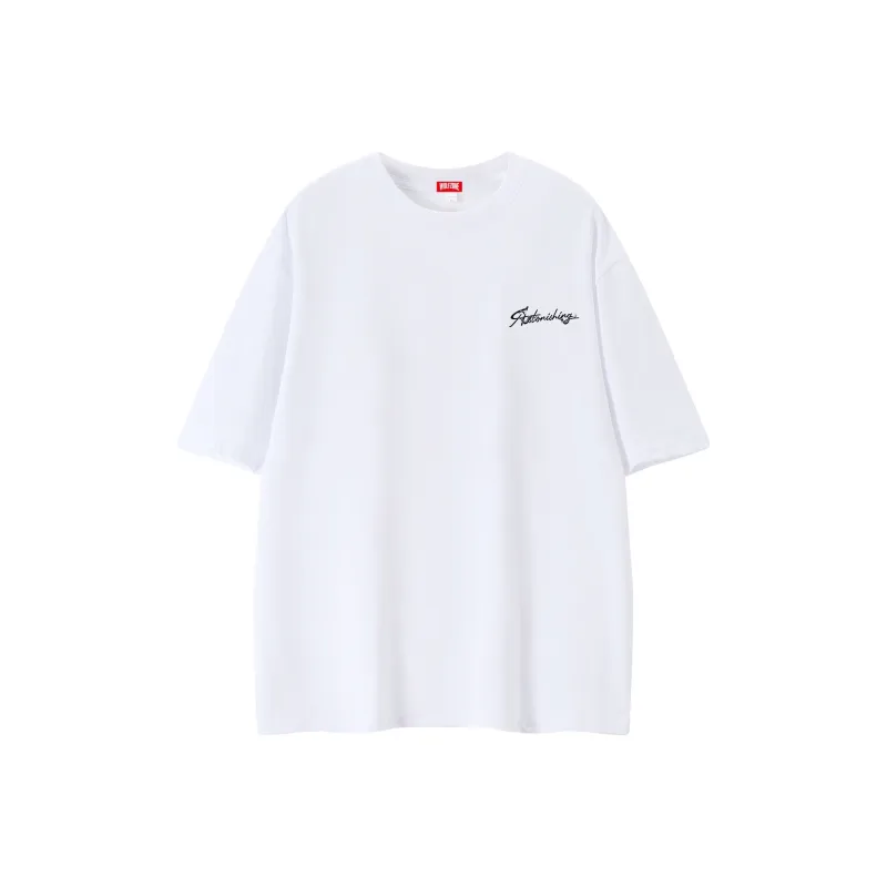 WOLF ZONE T Shirts Unisex White-1