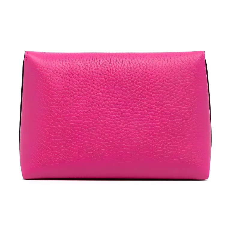 Mulberry Grained Leather Clutch Women's Pink-3