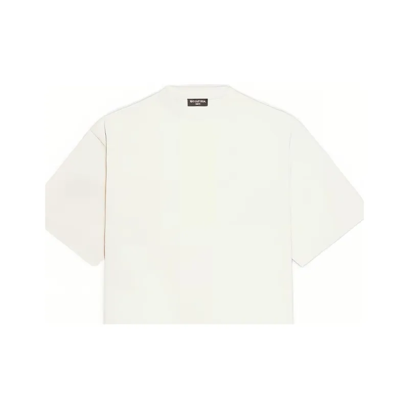Balenciaga Back Hem Long Boxy Fit T Shirt-5