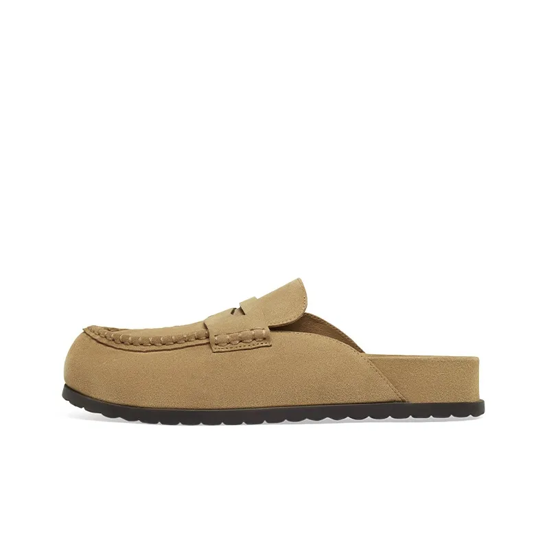 ASH Rubber Sole Slip Resistant Closed Toe Slippers Men's-5