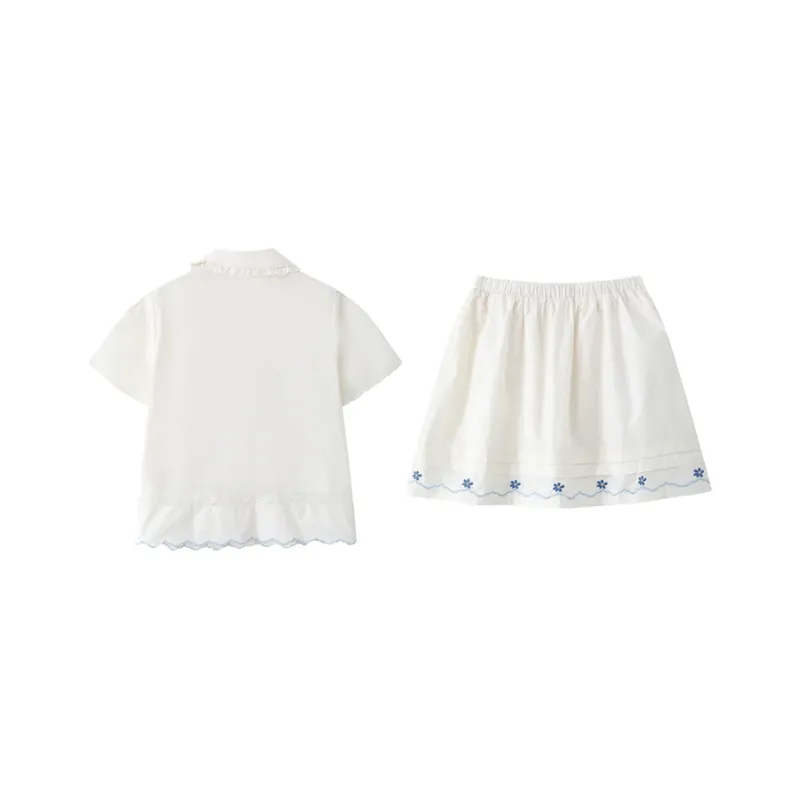 COVT Skirt Set Women's Beige Yellow-1
