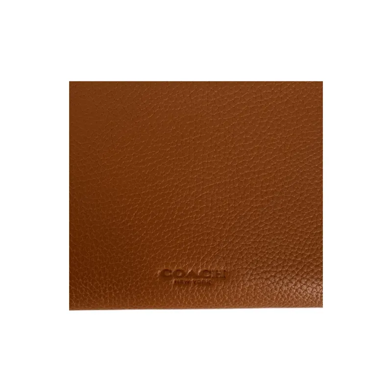 COACH Travel Wallet Leather Money Clip Clutch Regular Men's Brown-4