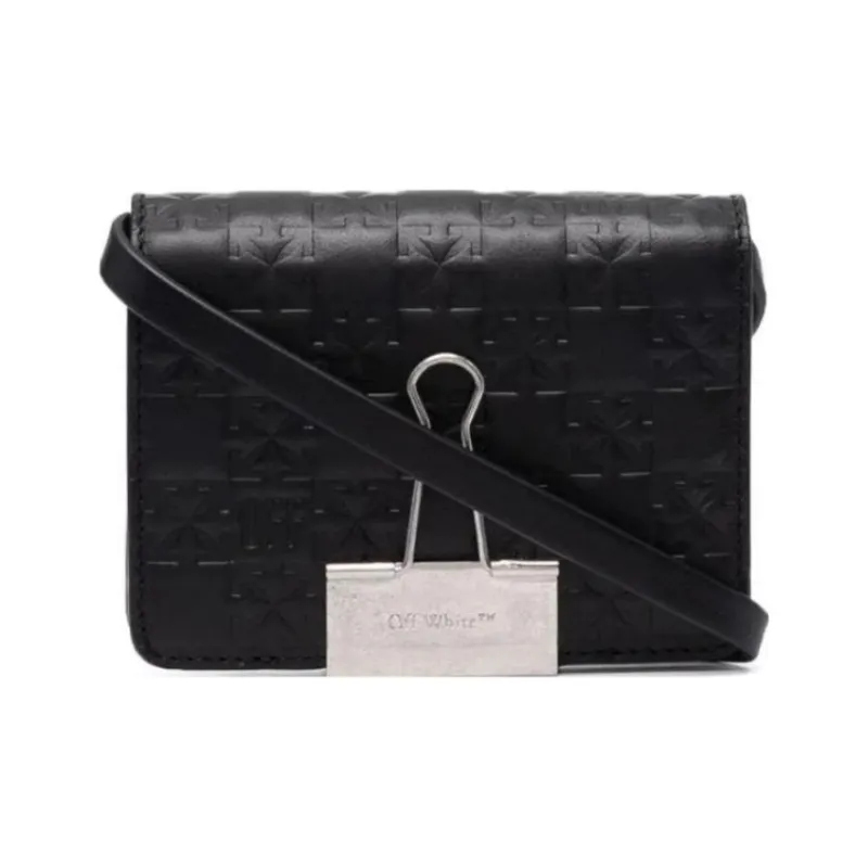 OFF-WHITE Debossed Arrows-motif Purse-0