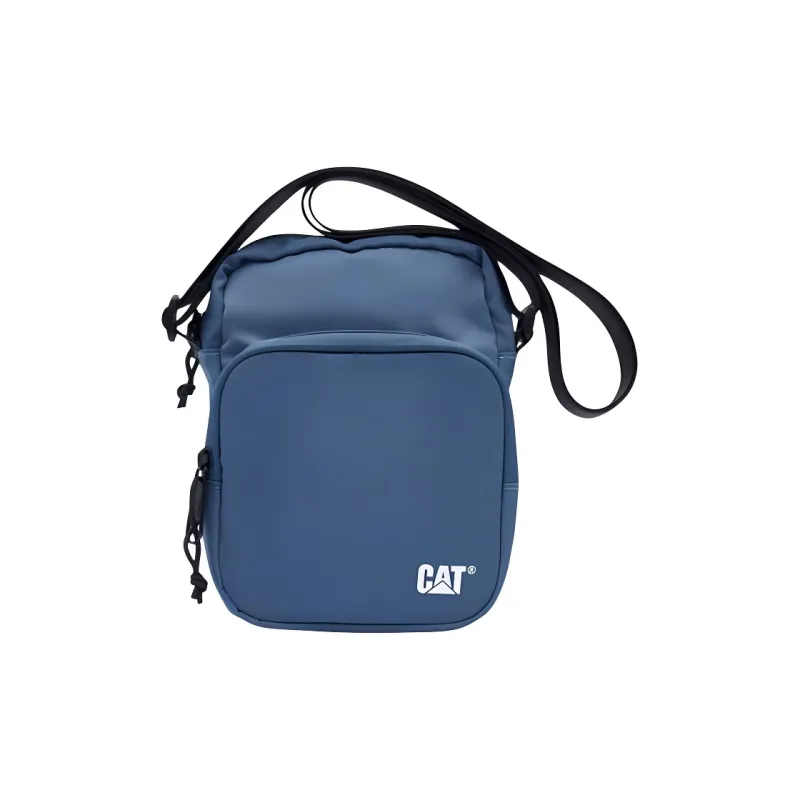 CAT Polyamide Crossbody Bag Shoulder Bag Regular Unisex Black/Blue-3