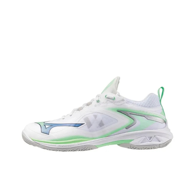 Mizuno Wave Claw Neo 3 Wide 'White Light Green'-0